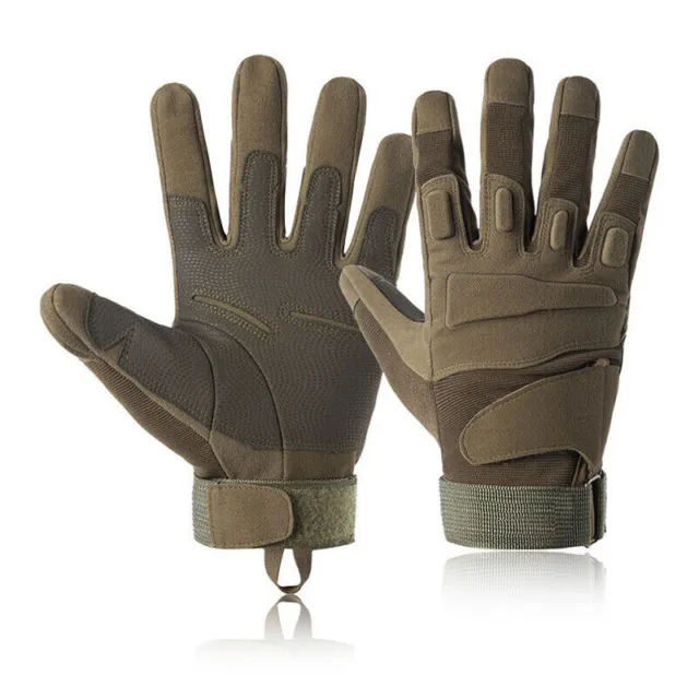 Tactical Army Military Gloves Combat Airsoft Full Finger Police Shooting Gloves