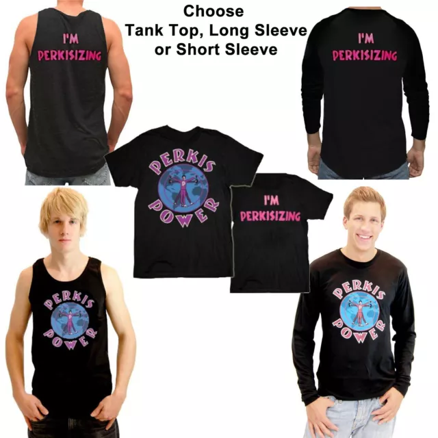 Adult The Heavyweights Tony Perkis Power Perkisizing Camp Hope Tank T-shirt Tee
