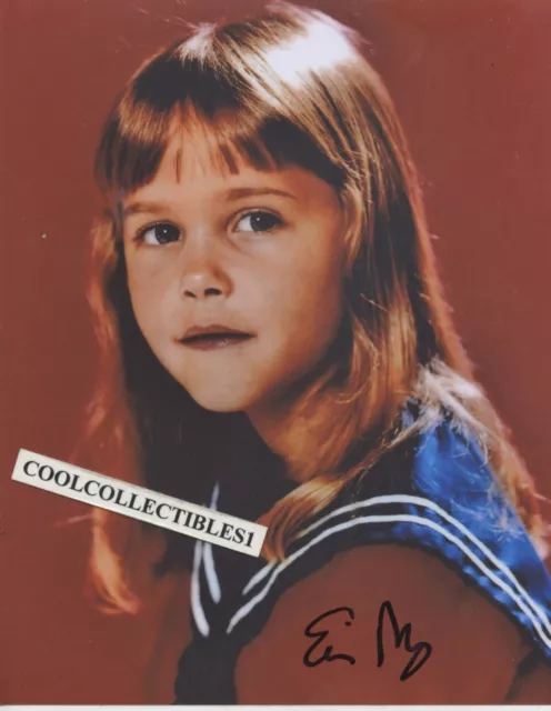ERIN MURPHY of BEWITCHED IN PERSON SIGNED 8X10 COLOR PHOTO (PROOF) COA