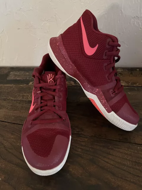 NIKE KYRIE BASKETBALL Jackets 890653 641 Deep Burgundy L New 89.99 PicClick UK