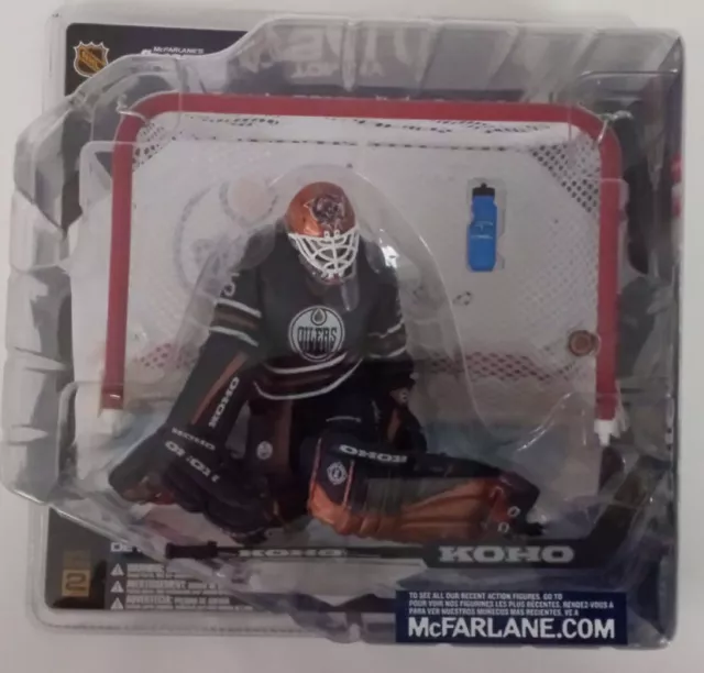 McFarlane Toys NHL Edmonton Oilers Sports Picks Hockey Series 4 Tommy Salo  Action Figure Blue Jersey - ToyWiz