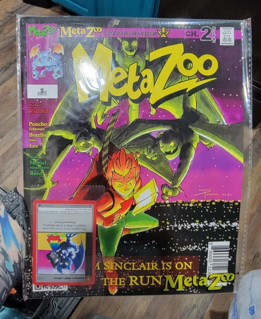 MetaZoo: Cryptid Nation Illustrated Novel Comic Chapter #2 2nd Print Sealed New