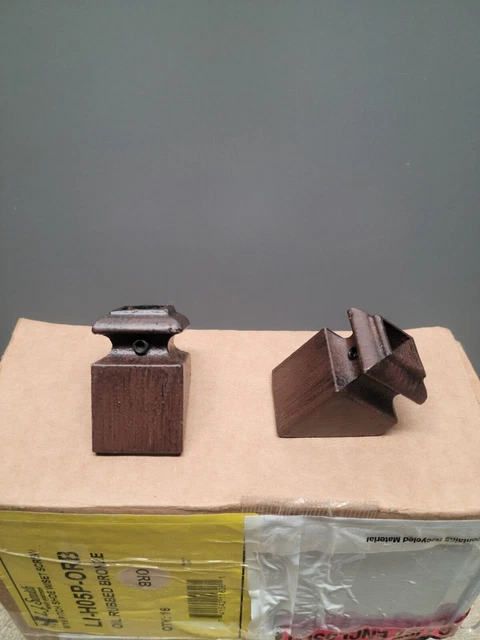 L.J. smith stair parts 9/16 pitch shoe w/set screw 28ct. LI-h05p-orb. Iron.
