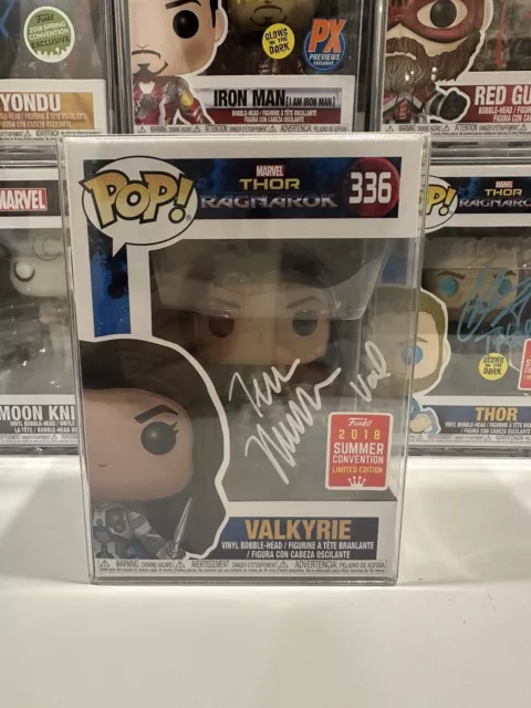 🗡️ Tessa Thompson Signed Valkyrie Avengers Endgame Funko Pop Beckett PSA  JSA