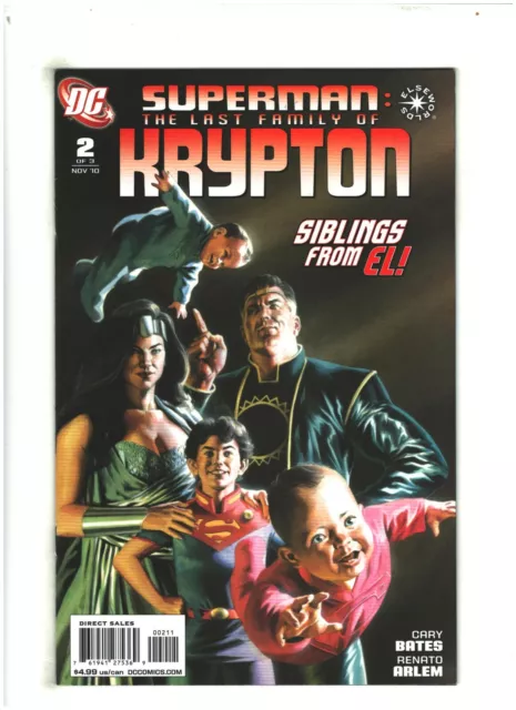 Superman: The Last Family of Krypton #2 NM- 9.2 DC Comics 2010 Elseworlds