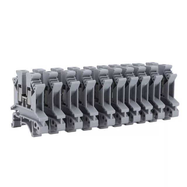 Screw Type Terminal Block DIN Rail Mount Terminals 690V 32A For Electrical