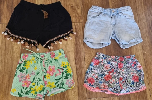 Girls Shorts Bundle Age 7-8 years Next         H & m