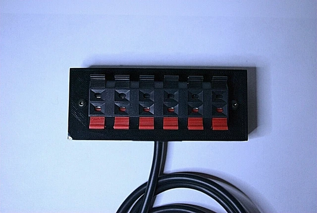 Neptune Apex Breakout Box Push Terminals Slim Design Hidden Mounting Bracket