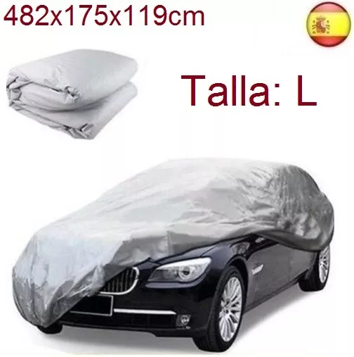 Lona Cubierta Funda cubre protector TALLA L para Coche DE 482x175x119cm