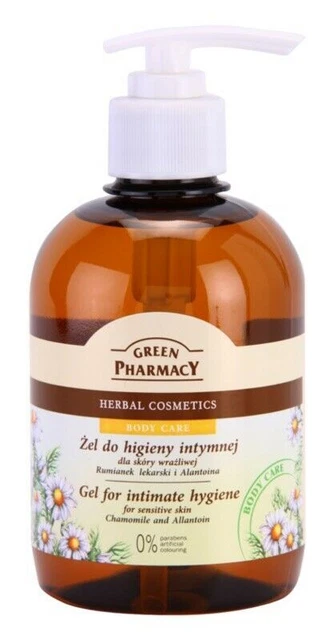 Green Pharmacy Gel Higiene Íntima Pieles Sensibles Frescura Larga Duración...