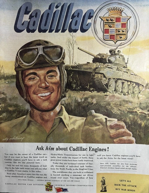 Cadillac, American, Automobiles, Advertising, Collectibles