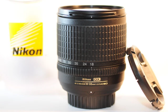 Nikon DX AF-S Nikkor 18-135mm G ED lens for D3200 D90 D80 D500 D3500 D5600 D7500
