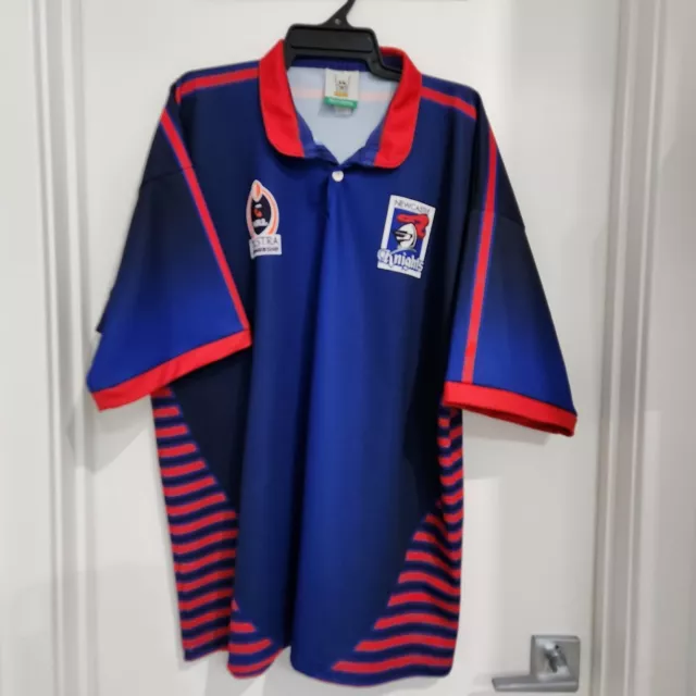 2014 Newcastle Knights Mining Rugby League Shirt 5XL