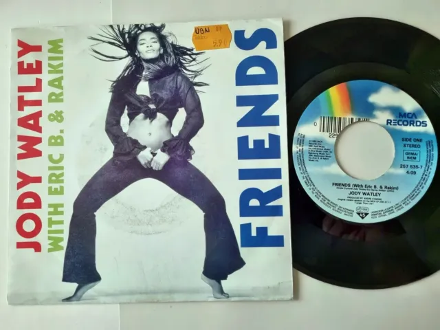 Jody Watley with Eric B. & Rakim - Friends 7'' Vinyl Germany