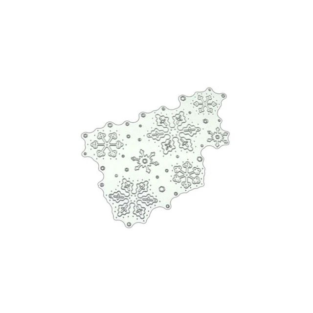 Snowflake Metal Die Cuts Stencil Punch Stencils Embossing Template
