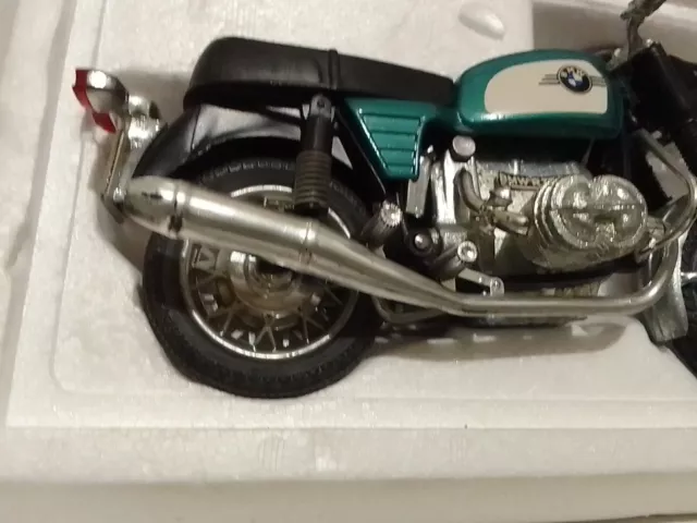 Boîte Avec Moto BMW R75/5 Polistil 1:15 Collection MS105
