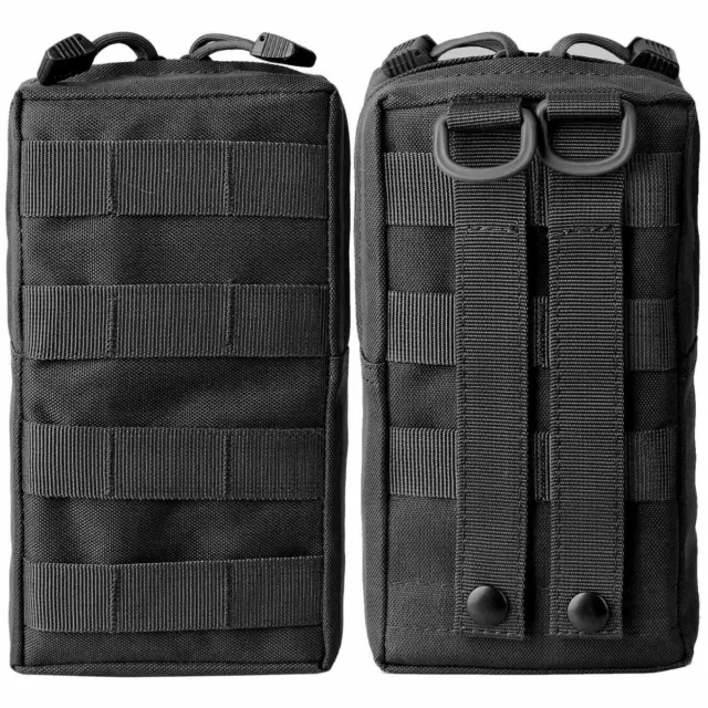 Molle Pouch Compact Utility Edc 600D Gadget Tactical Hanging Waist Bag Gear Tool