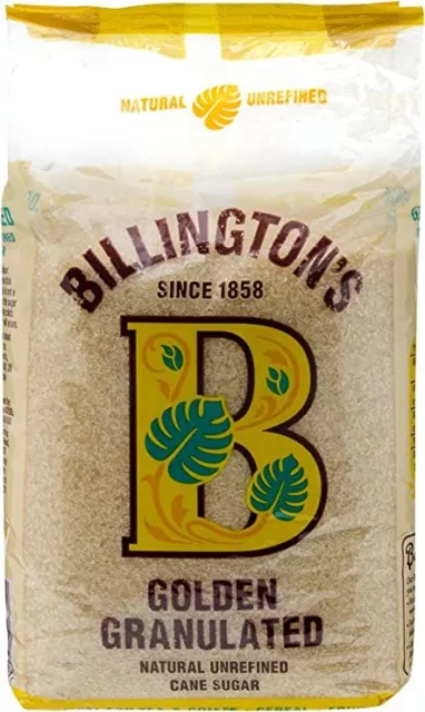 Billington's Natural Golden Granulated Unrefined Cane Sugar