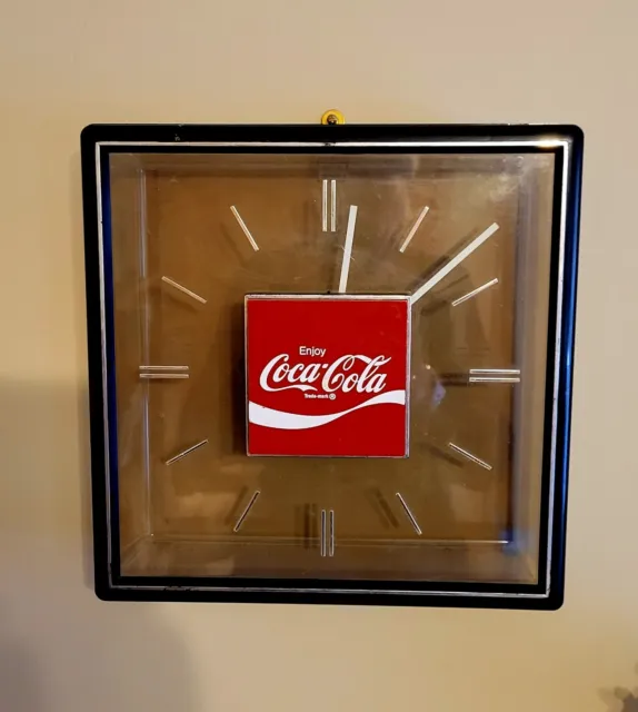 vintage coca cola wall clock