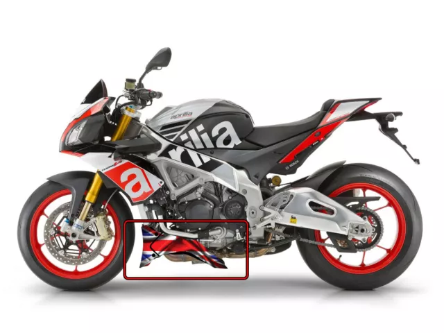 Aprilia Tuono V4 1100 Factory Union Flag English Belly Color Pan Graphics From