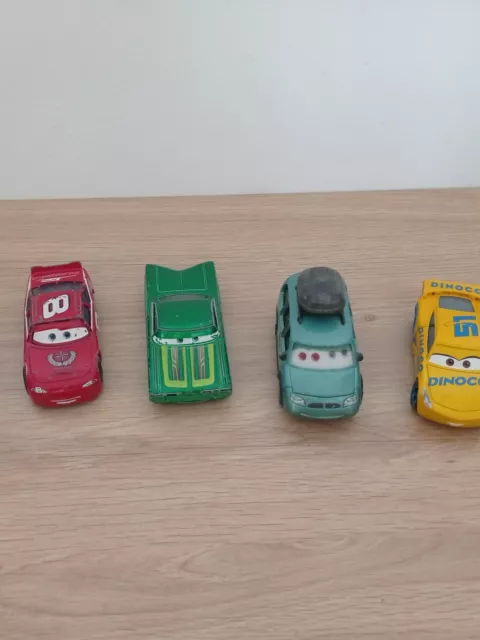 Lot de 6 voitures métal - Disney Cars Rare (E)