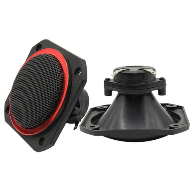 DURABILITY 4INCH SQUARE Piezo Tweeter Speakers Waterproof For ...