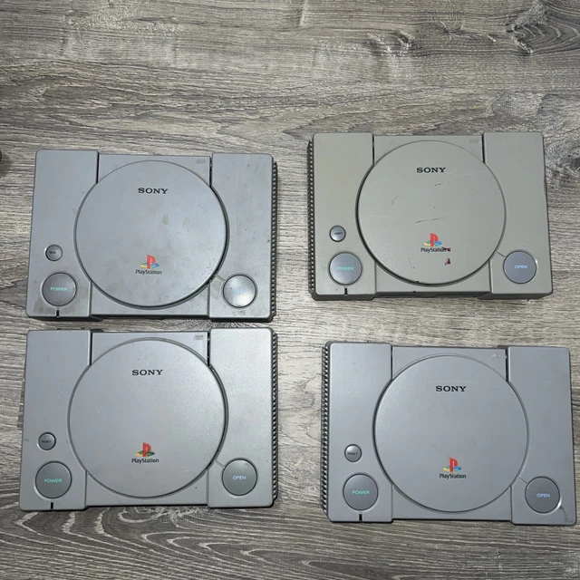 LOT SONY PlayStation PS1 Console PARTS ONLY Powers On READ