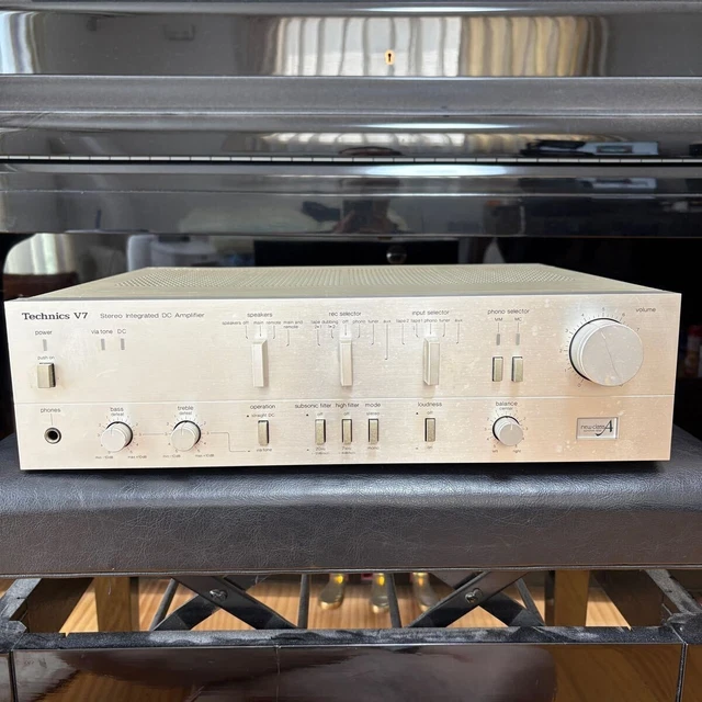 AMPLIFICATEUR STÉRÉO INTÉGRÉ Technics SU-V300 - Entièrement fonctionnel