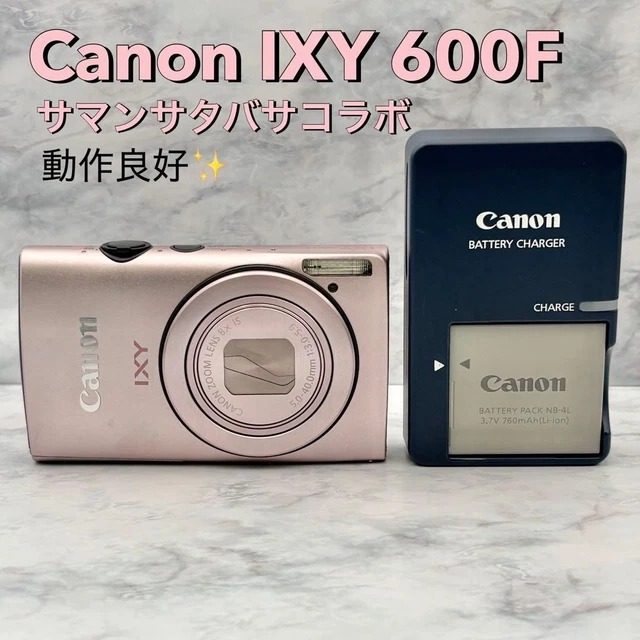 WORKING WELL CANON IXY 600F Samantha Thavasa Pink $523.50