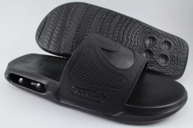 Nike Air Max Cirro Slide Triple Black/Black Sport Sandals Dc1460-007 Us Men Size