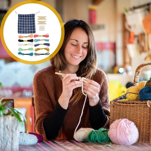 Strickwerkzeuge Holzwebkarten Strickset Für Anfänger Tischbandweber Suite