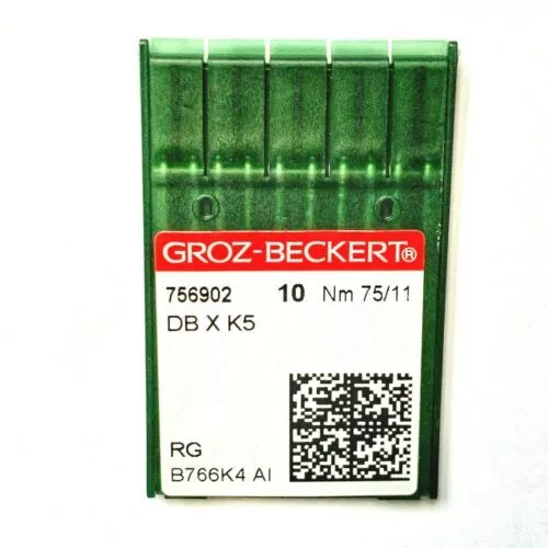 Grozbeckert DBxK5 Rg 75/11 Bordado Agujas de Máquina de Coser Industrial