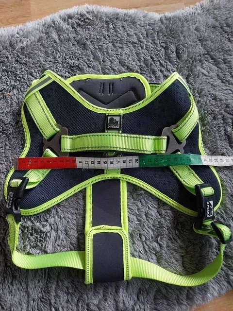 3 PEAKS EXPEDITION Lightweight Step In DOG Harness Reflective grey