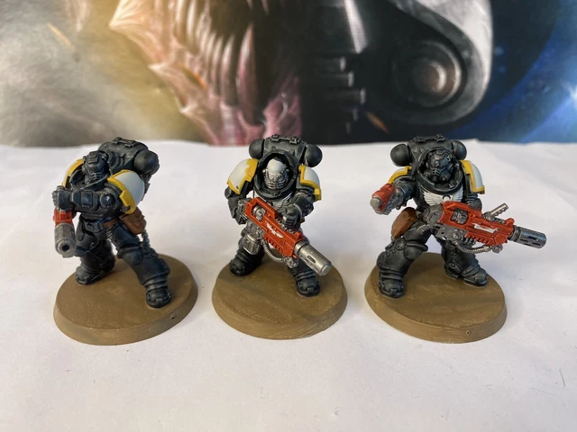 Games Workshop Warhammer 40k - Space Marine Primaris Eradicators Black 99120101286