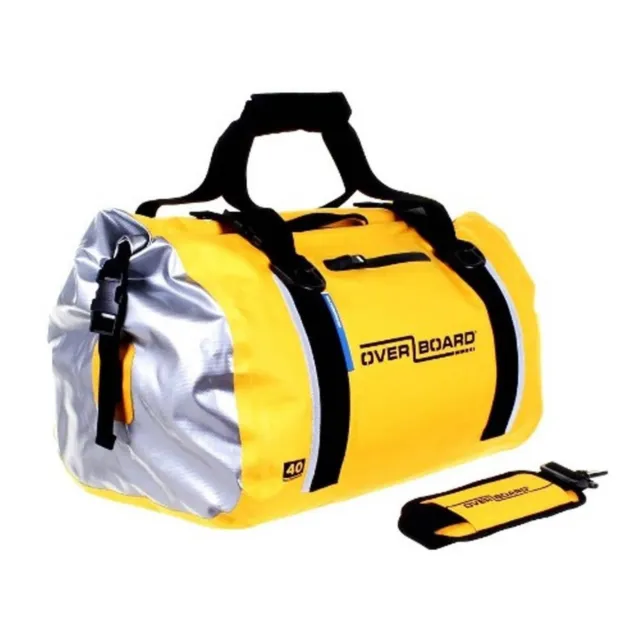 Overboard Étanche Duffle bag 40 Litre Jaune OB1150Y outdoor de Voyage 3