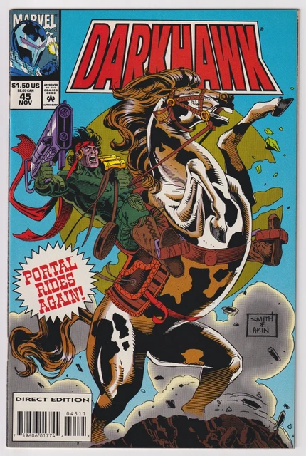 DARKHAWK #45 | Vol. 1 | Low Print Run | HTF | 1994 | NM-