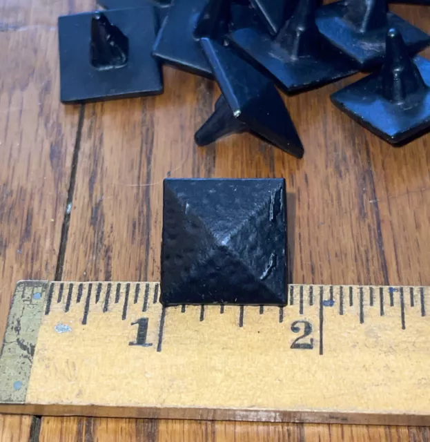 3/4” Sq Pyramid Clovis Decorative Nail Spike Cast Iron Doors 15 Pack Free Ship