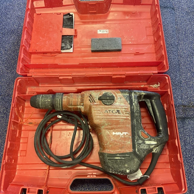 HILTI TE 60 ATC AVR Corded Rotary Hammer Drill, no handle, case, works