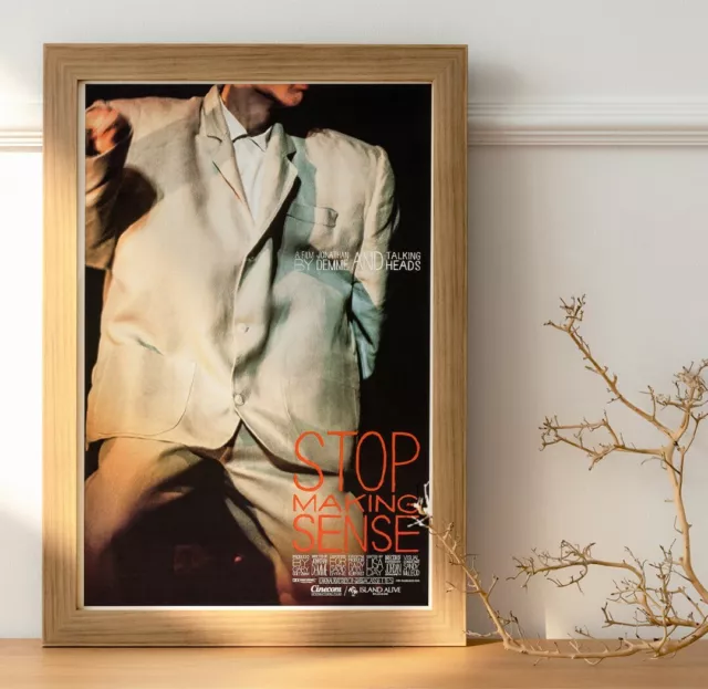 Stop Making Sense : XXL Repro Movie Poster 36"x24" Talking Heads David Byrne