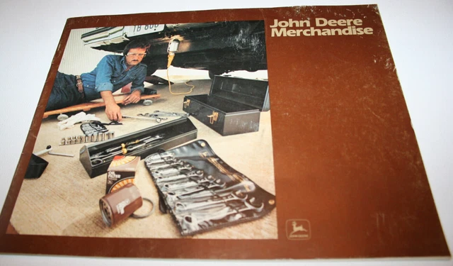 John Deere Merchandise Brochure 1981 Hand Tools, Welders, Grills, Shirts, Toys