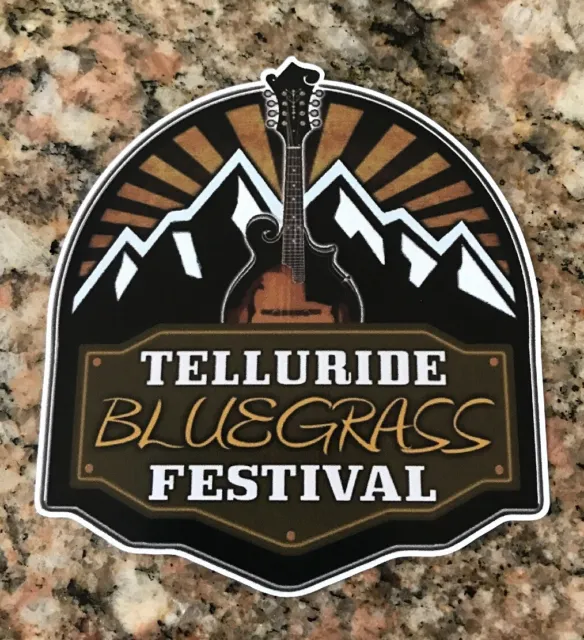 Telluride Bluegrass Festival Sticker - Music Festival Colorado Country Jam Fest