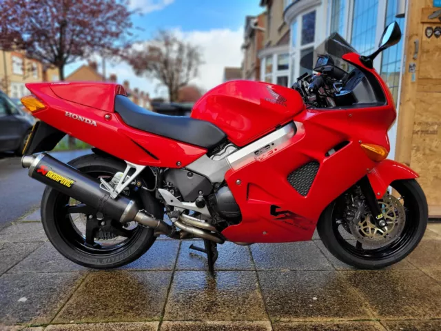 Honda VFR 800Fi 1998 Red NON V-TEC 74592Kms ( 46,000mls)