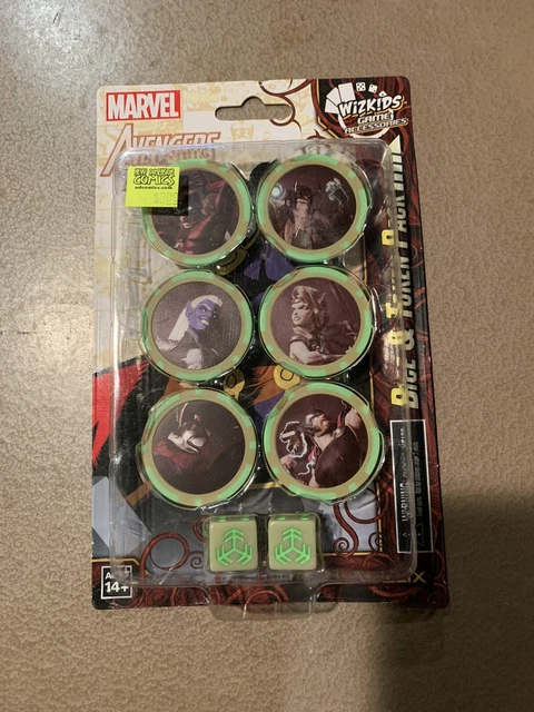 Dice and Token Pack Avengers War of the Realms Marvel Heroclix FACTORY SEALED
