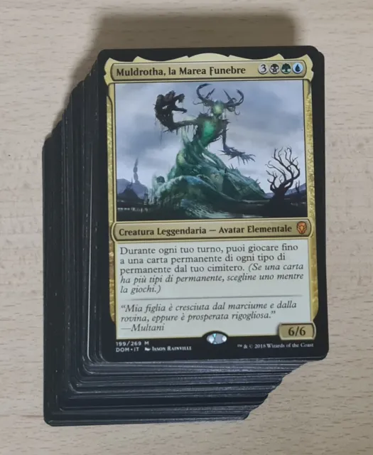 Muldrotha the Gravetide Sacrifice Edh Commander Deck Mtg Completo Economico Ita