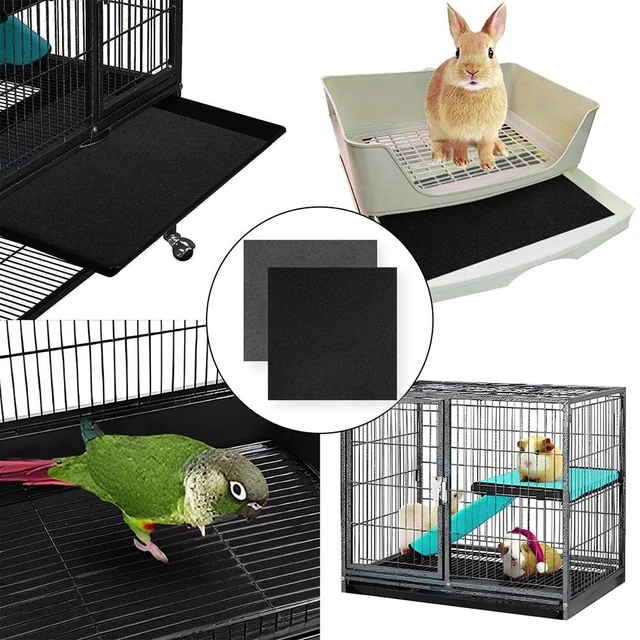 PRECUT REPTILES BIRD Cage Liners Pad Felt Fabric Attractive Mesh Design