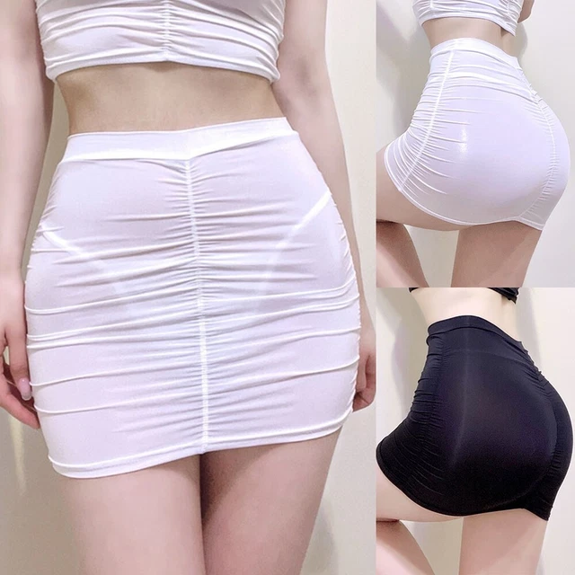 Tout Neuf Jupe Jupe Bande Élastique Micro Clubjupe Lingerie de Nuit