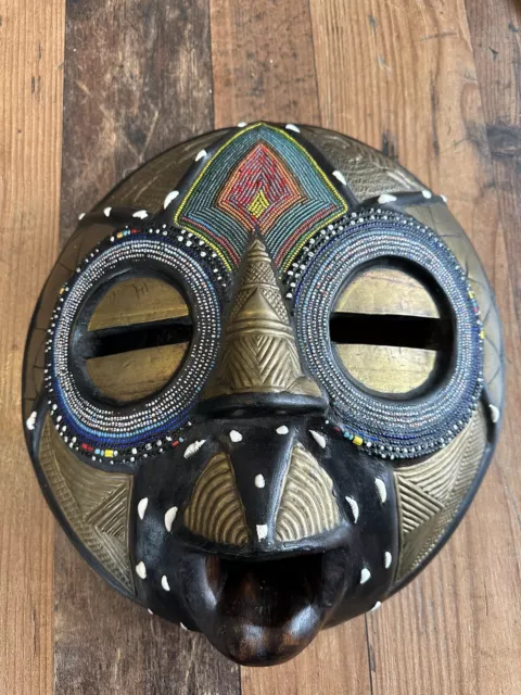 Alte afrikanische Holzmaske Maske