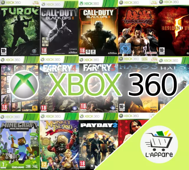 *Promozione* Giochi Per Xbox 360 Dalla Nostra Collezione Completa Offerta Pal