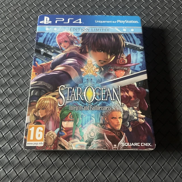 Jeu PS4 Star Ocean: Integrity And Faithlessness - Édition Limitée Steelbook - Neuf Sous Film