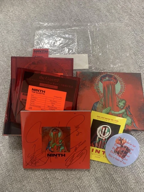 THE GAZETTE NINTH DVD included first limited edition 2t $69.89